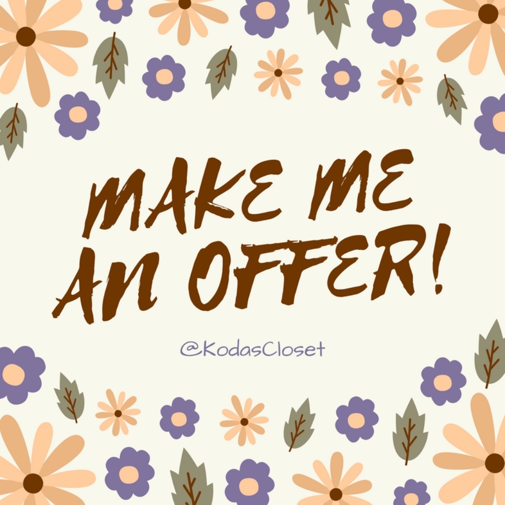 Make me an offer!
